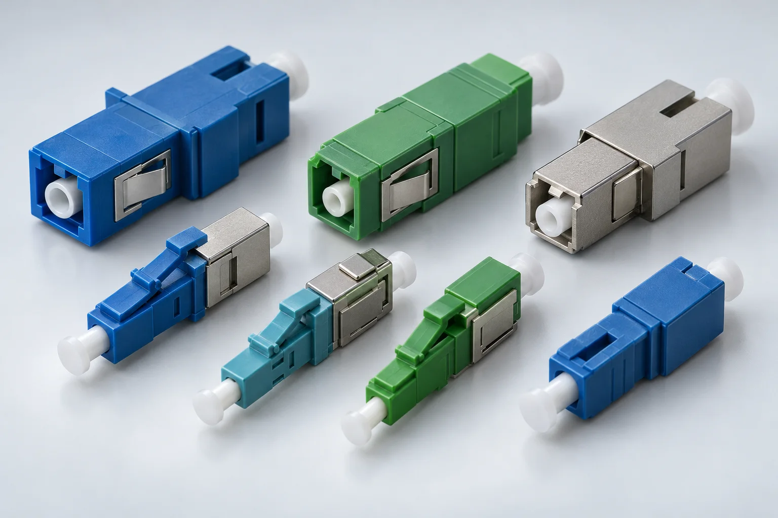 Connectorised optical fibre attenuators