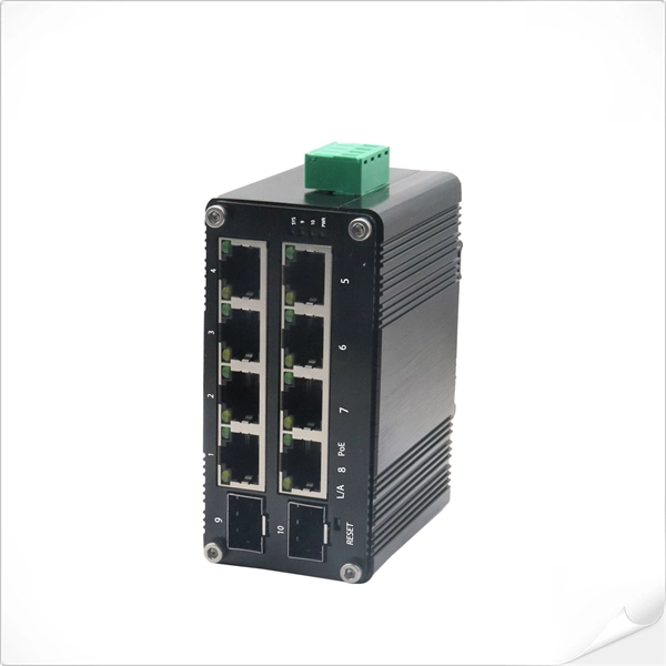 How to insert an SFP optical module into a switch