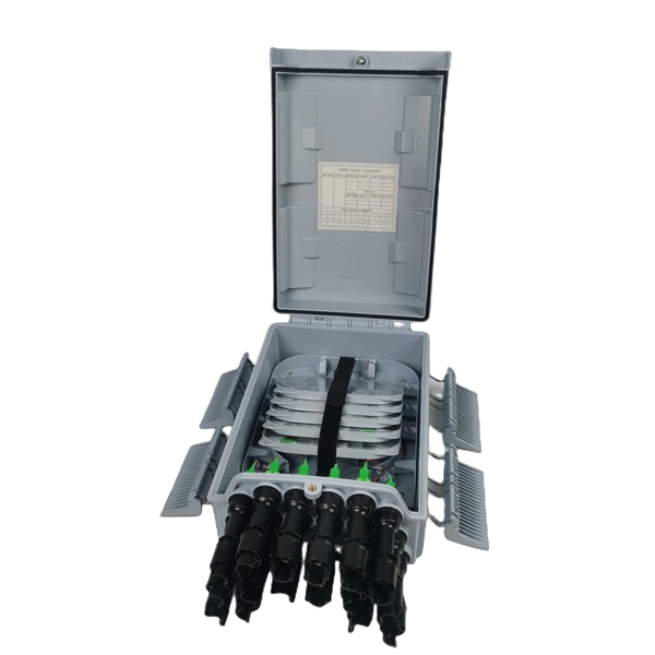What is a fiber optic cable station 
