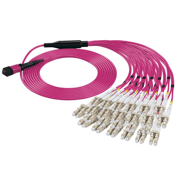 Fiber optic patch cord splicing for monitoring