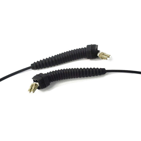 Fiber splicing vibration optical cable