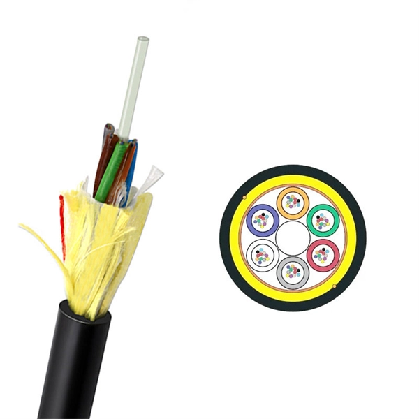 What is the white color of outdoor optical cables 