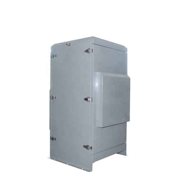 Connecting sloping cable trays to horizontal cable trays