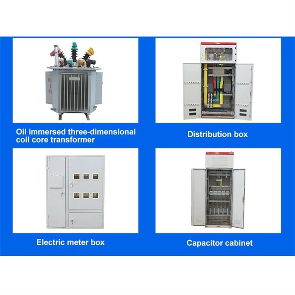 Fireproof partition wall for distribution box