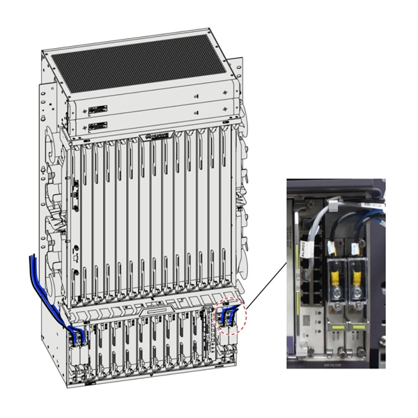 Single-phase start of distribution box