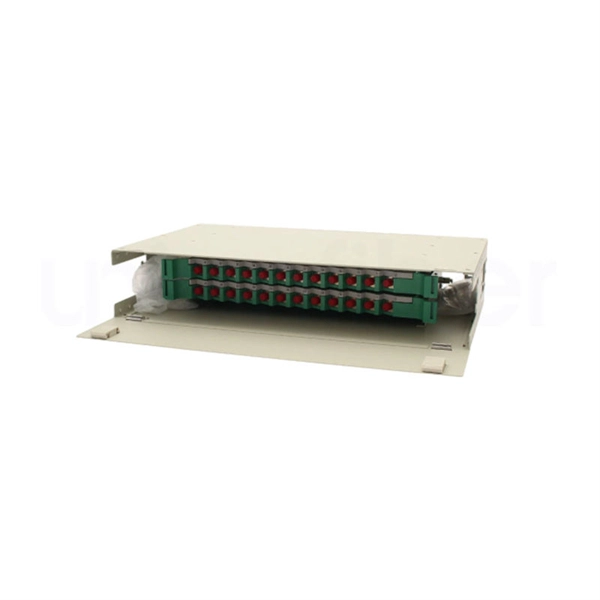 Fiber optic broadband network cable panel