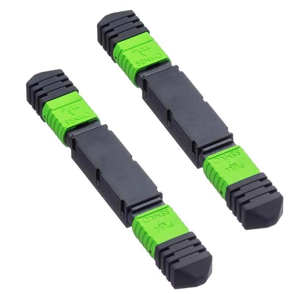How long is a typical cold-joint fiber optic cable 